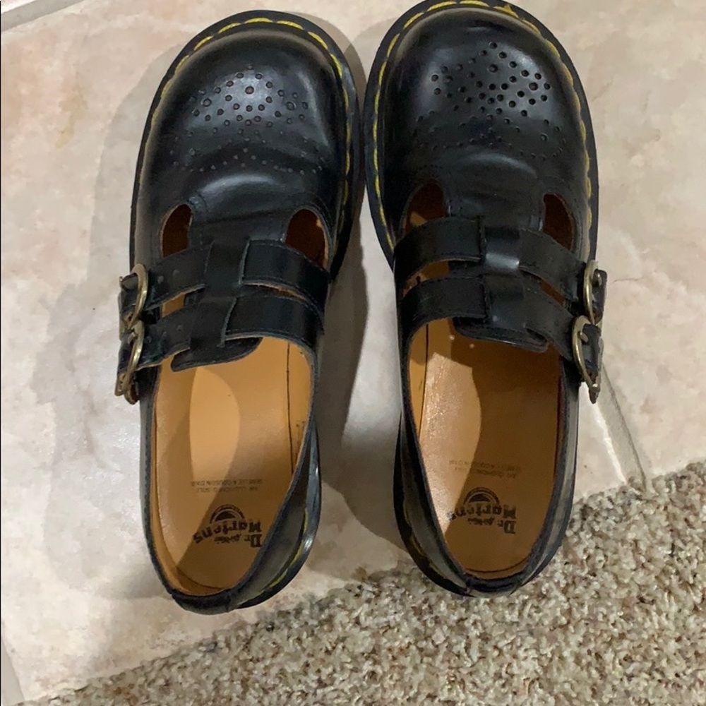 Black Dr. Marten Mary Janes